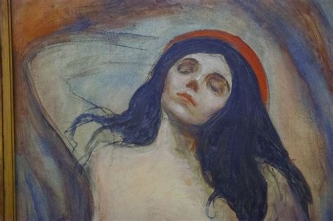 Munch Madonna Detail Category S Paintings By Edvard Munch