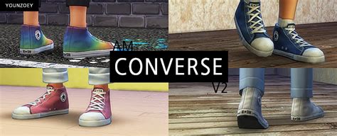 My Sims 4 Blog Converse Sneakers For Males And Females By
