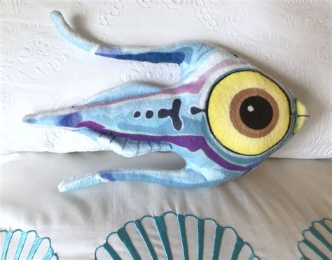 Arctic Peeper Plushie Toothless And Stitch Subnautica Concept Art