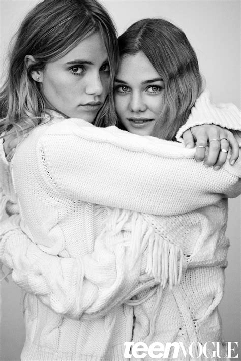 Suki And Imogen Waterhouse Photo Shoot In Teen Vogues September Issue