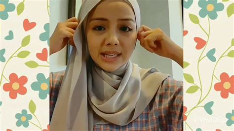 Simple Hijab Tutorial Mira Filzah 4 Youtube