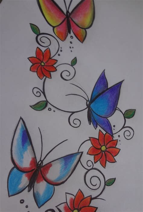 Arte Local Tattoo: DESENHOS PARA TATTOO -COMO FAZER :ramo de flores e ...