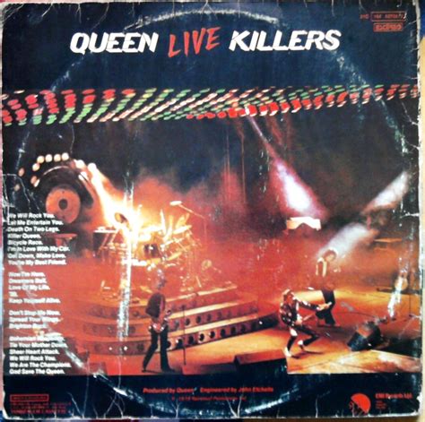 Vinyl House Lp Queen Live Killers 1979