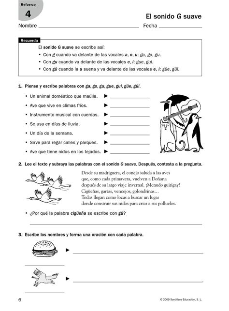 Refuerzo 5º Lenguaje Teaching Spanish Elementary Spanish Learning