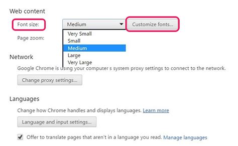 How To Change Text Size And Default Zoom In Chrome Beebom