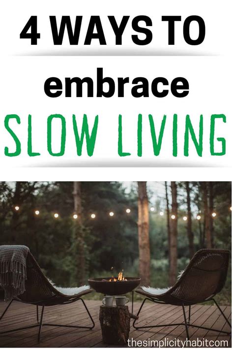 slow living what it is and how to practice it the simplicity habit