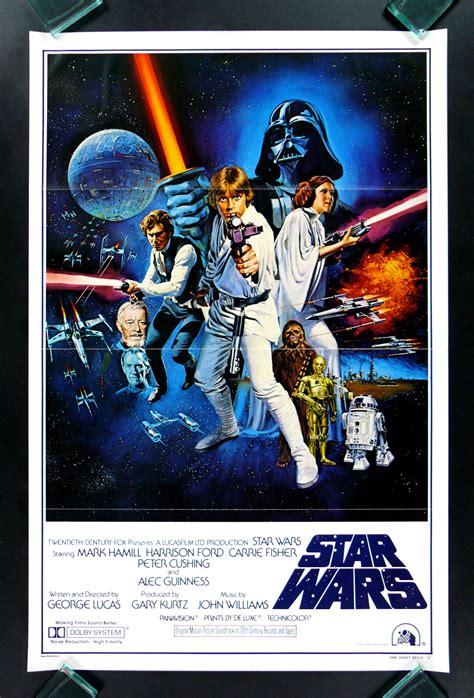 Star Wars Cinemasterpieces Rare 1sh Style C Original Movie Poster