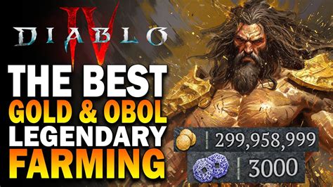 The Best Gold Obol And Legendary Aspect Farming In Diablo 4 Youtube