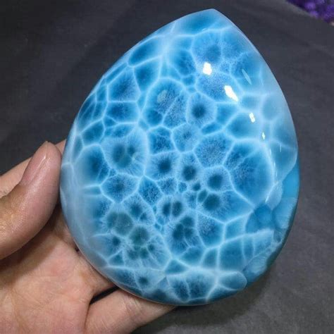 Soothing Larimar From The Dominican Republic Looks Like Tropical Sea