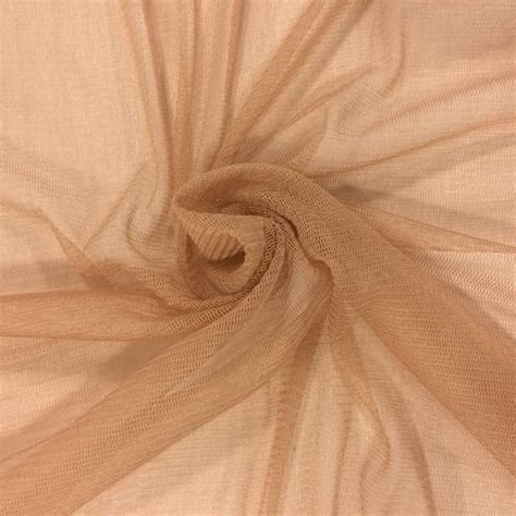 Silk Tulle Nude Gala Fabrics