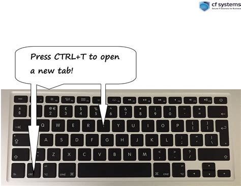 Open A New Tab By Using Your Keyboard Cf Systems