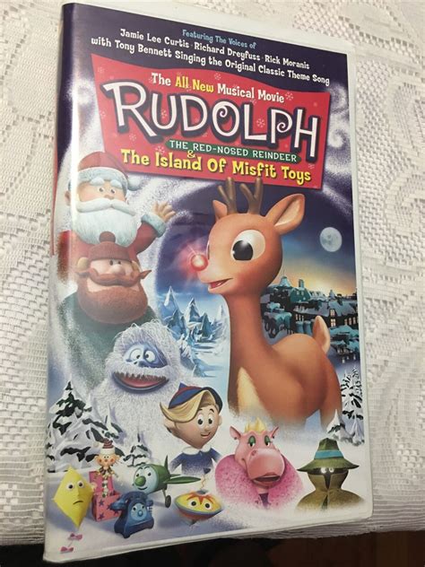 Rudolph The Red Nosed Reindeer The Island Of Misfit Toys Vhs Clamshell Case Ebay