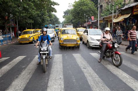 Traffic In Kolkata India Editorial Photography Image Of City 62528792