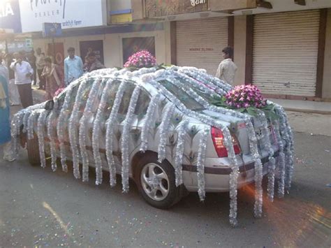 Indian wedding car decorations |Shaadi