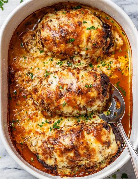 Many of these dishes are a snap to prepare, making them excellent options for busy weeknights. French Onion Chicken Casserole - dessert recipes diabetics