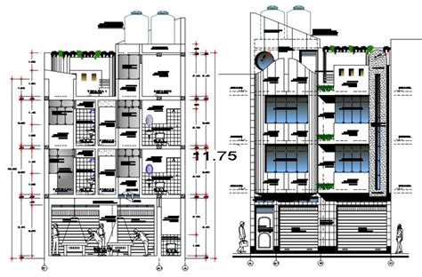2d floor plan drawing software is a great tool for you to make home plan, office layout, building plan, garden design, etc. 2 d cad drawing of plan house elevation auto cad software ...