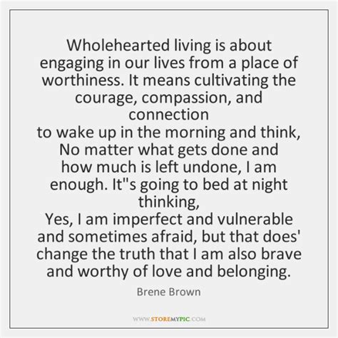 Brene Brown Wholehearted Quotes