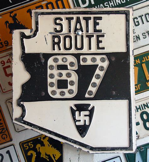 Arizona State Highway 67 Aaroads Shield Gallery