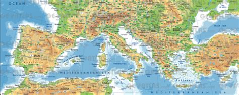 Geografski Položaj I Fizičkogeografske Odlike Južne Evrope Shtreber