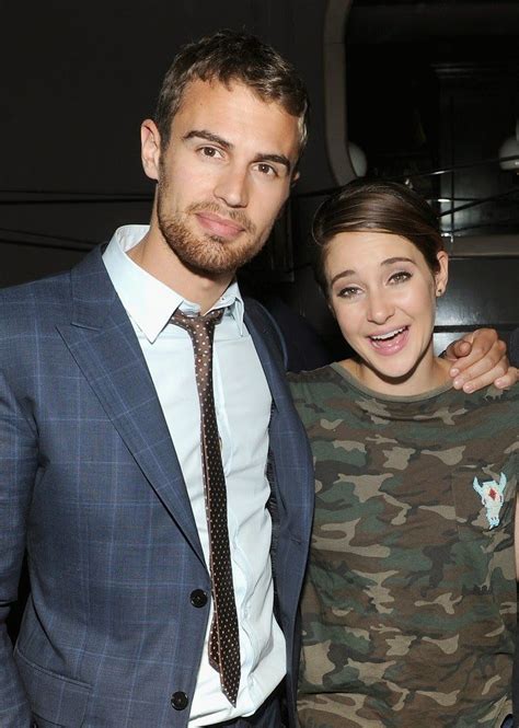 Theo james and shailene woodley are hollywood's newest it couple and the two aren't even dating. There so cute | Theo james, Shailene woodley