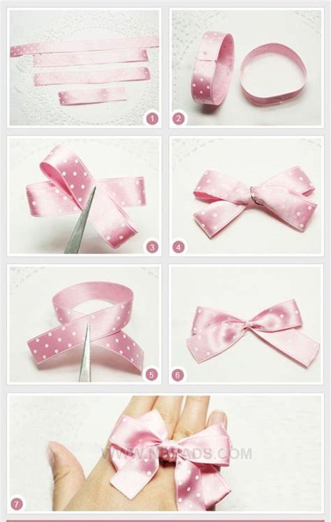 How To Make A Bow Step By Step Image Guides Bored Art Hair Bows