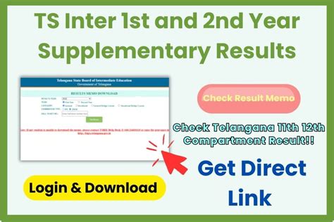 Ts Inter 1st And 2nd Year Supplementary Results 2023 Out