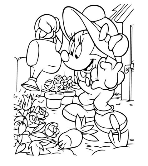 Discover free fun coloring pages inspired by minnie mouse, funny animal cartoon character, created in 1928 in the same time of mickey mouse, by the walt disney company. Old Mini - Free Colouring Pages