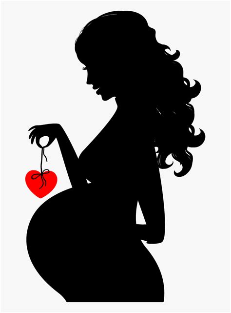 Pregnancy Silhouette Woman Clip Art Silueta De Mujer