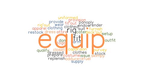 Equip Synonyms And Related Words What Is Another Word For Equip