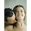 Man Kissing Womans Neck  Stock Photo Dissolve