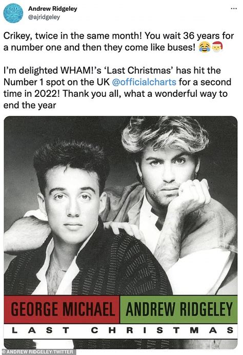 Wham Hit Last Christmas Finishes 2022 At Top Of Charts For Second Time