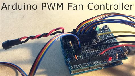 Diy Arduino Pwm Pc Fan Controller Part 1 Prototype 0000 Youtube