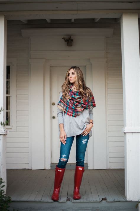 Style How To Style Hunter Boots Lauren Mcbride How To Style