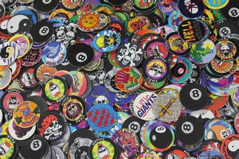 Huge Lot Of Pogs About 1420 Total And 5 Slammers 90s Vintage