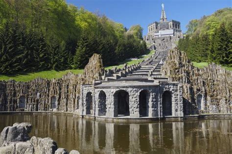 Zielono Zakręceni Park Wilhelmshöhe W Kassel Niemcy 11