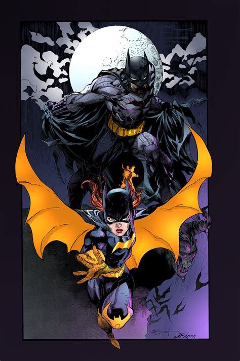 Batman And Batgirl Wallpaper Wallpapersafari