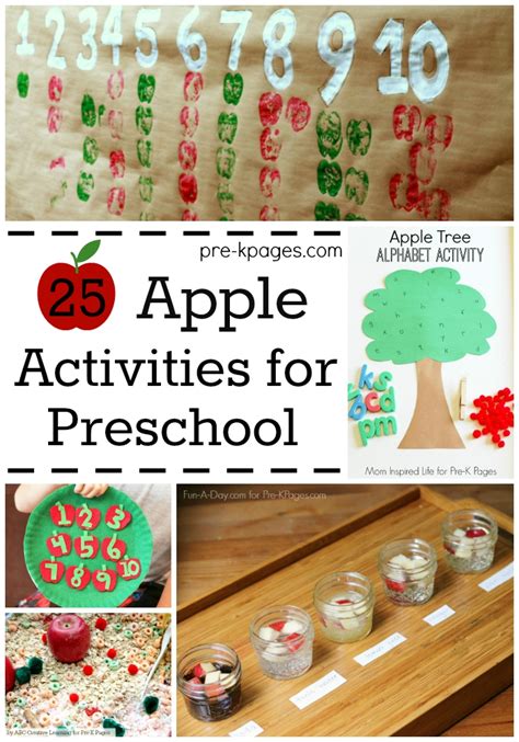 Apple Tree Activities For Preschoolers Apple Patterns Do A Dot