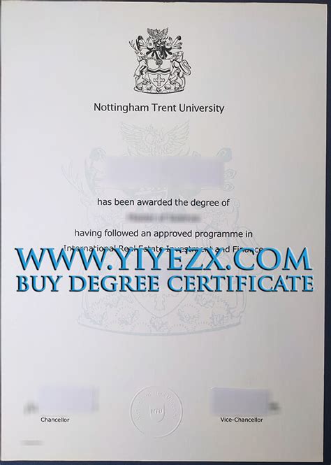 Can I Buy Nottingham Trent University Degree In Uk 如何在英国获得诺丁汉特伦特大学ntu