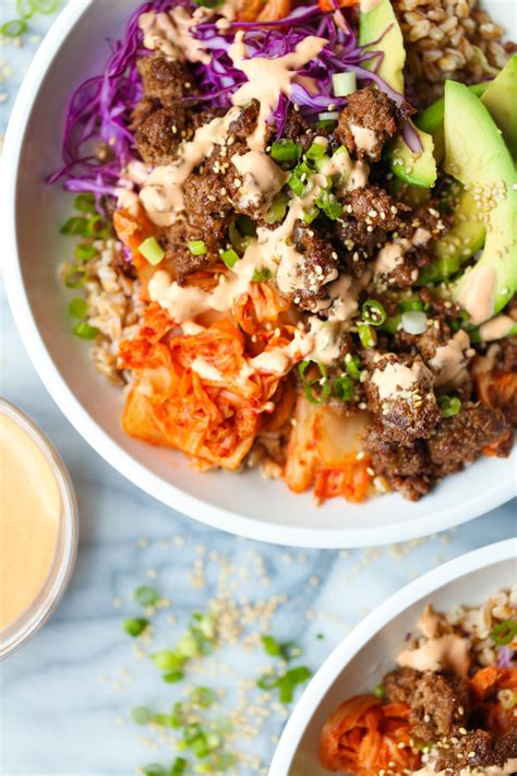 Korean Beef Power Bowls - Damn Delicious