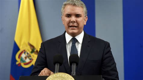 Kolumbien Präsident Iván Duque Will Auf Protestierende Zugehen Der
