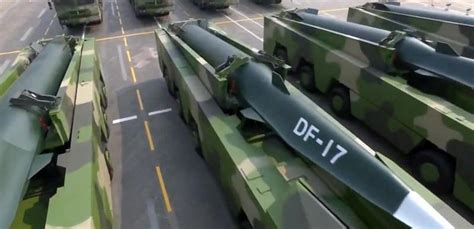 Df 17 — The Hypersonic Glide Vehicle Missile — At Chinas Parade Today
