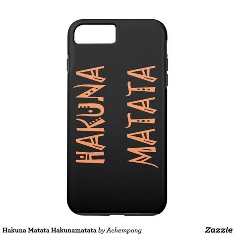 Coque Case-Mate Pour iPhone Hakuna Matata Hakunamatata | Zazzle.fr | Hakuna matata, Images ...