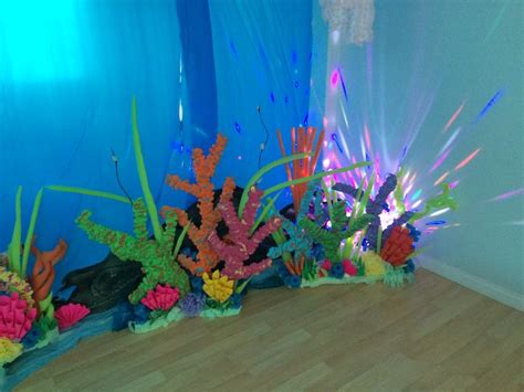 Underwater Themed Vbs Room Diy Coral Reef Diy Projects Room Diy