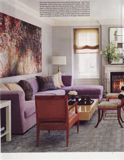 Mauve Living Room By Royce Pinkwater Mauve Living Room Home Living Room