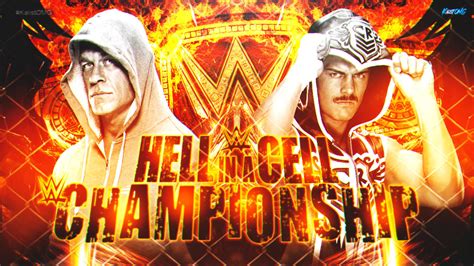 Hell In A Cell Custom Matchcard V2 By Kalistomg By Kalistomg On Deviantart