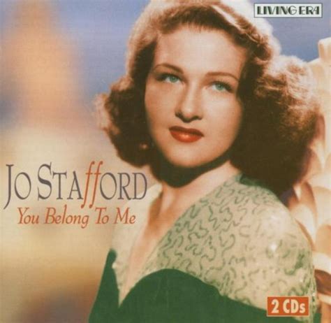 You Belong To Me By Jo Stafford Album Cover