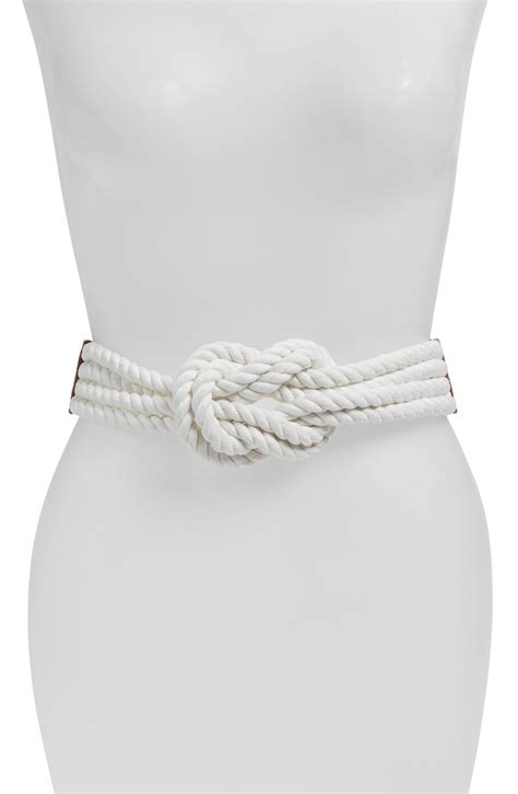 Raina 'Love Knot' Rope Belt | Nordstrom | Rope belt, Belts for women, Belt