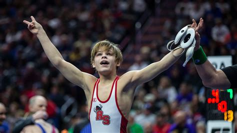 Roland Storys Kade Blume Wins Second State Wrestling Title