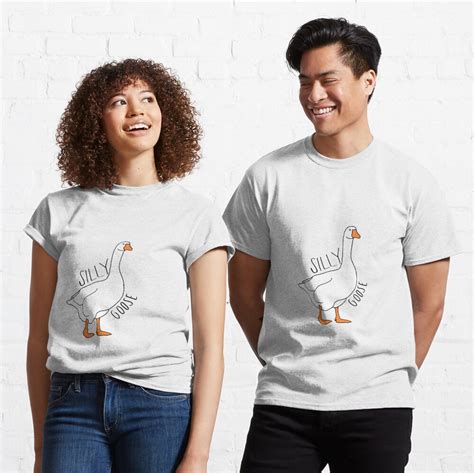 Silly Goose T Shirt By Carolinerva Redbubble