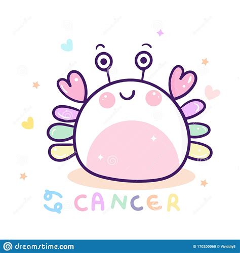 Cancer Horoscope Sagittarius Tattoo Crab Love Illustration